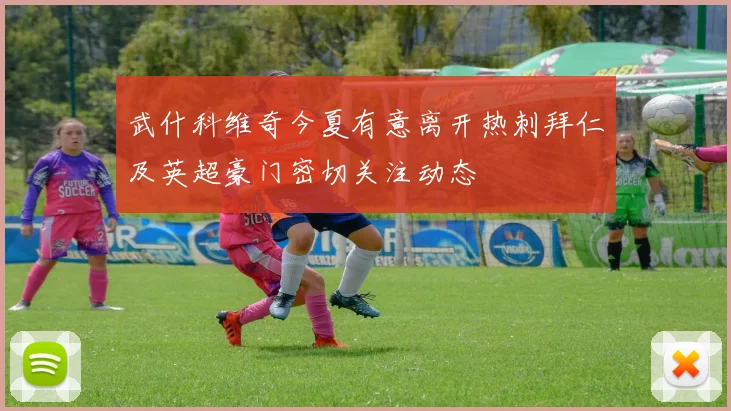 武什科维奇今夏有意离开热刺拜仁及英超豪门密切关注动态